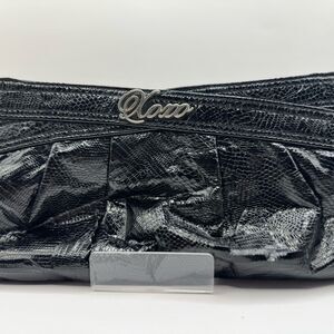 XOXO Black Clutch Elegant Wristlet Design